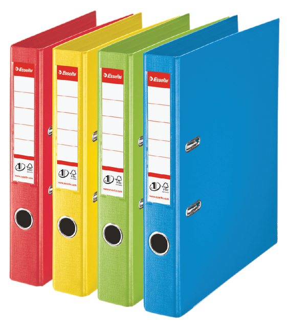 624071 - LEITZ/ESSELTE Ordner 2-Rings Vivida 50mm Blauw A4