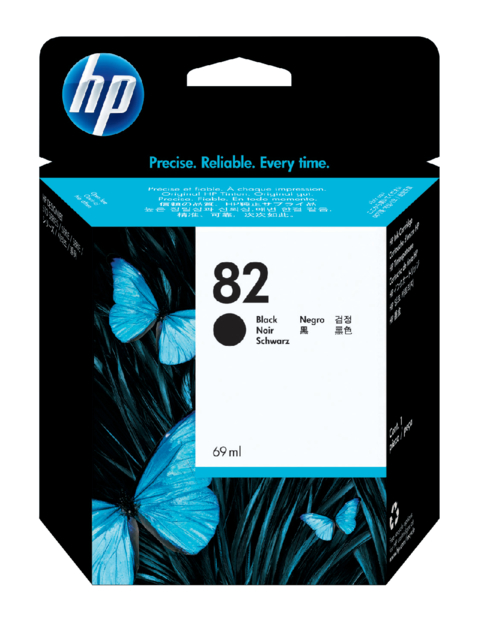 CH565A - HP 82 Black 69ml