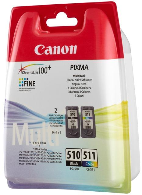 2970B011 - CANON PG-510/CL-511 Black & Cyaan & Magenta & Yellow
