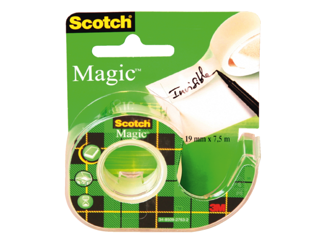 81975D - 3M Plakbandhouder incl. Tape Scotch Magic 810 19mmx7.5m 1st