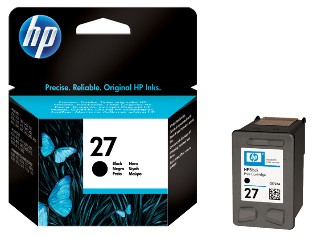 C8727AE - HP 27 Black 10ml