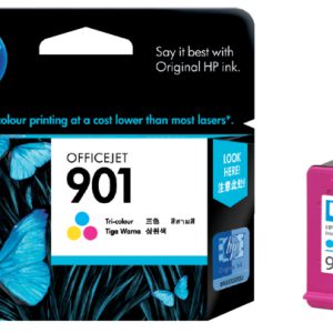 CC656AE - HP 901 Cyaan & Magenta & Yellow 9ml