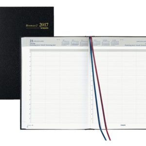 0.002.1345.01.6 - Brepols Agenda Bremax II 1dag/2pag. A4 Zwart 1st