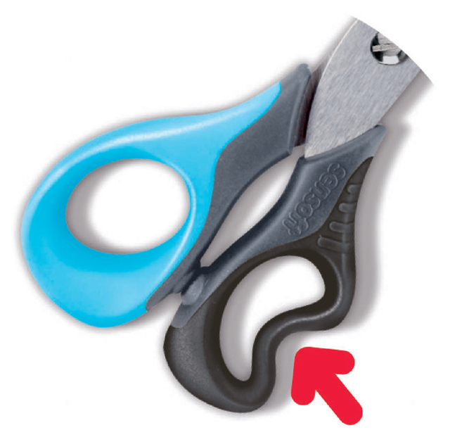 M696510 - MAPED Schaar Linkshandig Sensoft 160mm 1st