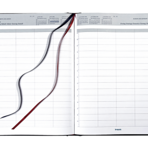 0.001.1345.01.6 - Brepols Agenda Bremax 1dag/1pag 21x29cm Zwart 1st