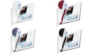 73980035 - LEITZ Inbindomslag Softcover 3.5mm Blauw 10st