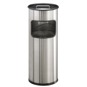 3373-23 - ATLANTA As/Prullenbak 17L Rond Metallic
